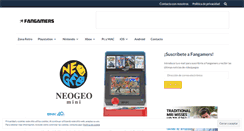 Desktop Screenshot of fangamers.com
